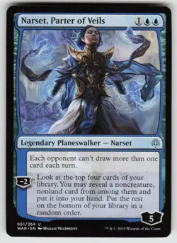 Narset, Parter of Veils 61 Uncommon War of the Spark Magic: The Gathering NM - Image 1