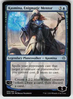 Kasmina, Enigmatic Mentor 56 Uncommon War of the Spark Magic: The Gathering NM - Image 1