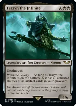 Trazyn the Infinite (Surge Foil) Universes Beyond: Warhammer 40000 Foil - Image 1