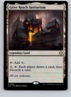 Magic the Gathering Geier Reach Sanitarium Commander: Lost Caverns of Ixalan MTG - Image 1