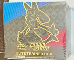 Pokemon TCG Crown Zenith Elite Trainer Box English 1 Box Sealed - Image 1