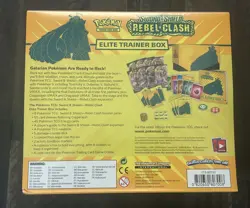Pokemon Sword and Shield Rebel Clash Elite Trainer Box ETB - Factory Sealed - Image 2
