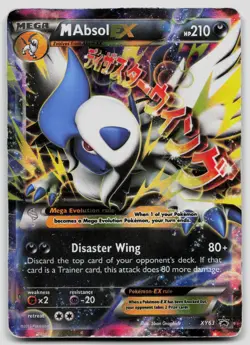 M Absol EX XY63 XY Promo Pokemon HP - Image 1
