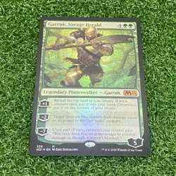 Garruk, Savage Herald Legendary Planeswalker MTG Magic the Gathering TCG #336 - Image 1