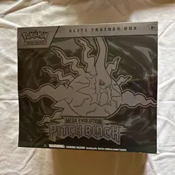 Pokemon TCG Mega Evolution: Pitch Black Elite Trainer Box Booster - Image 1
