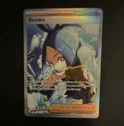 Pokemon TCG Dendra Sv02 Paldea Evolved Full Art Holo SIR English 266/193 - Image 1