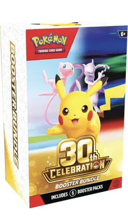 Pokemon TCG 30th Celebration Booster Bundle Box English Presale Ships 08-16-26 - Image 1