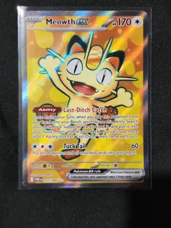 Pokemon TCG Meowth EX Perfect Order 107/088 (NM) - Image 1