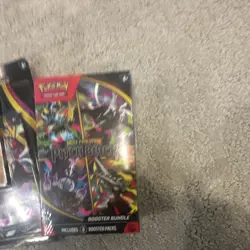 Pokemon TCG Mega Evolution: Pitch Black Booster Bundle - 4 Packs Gyarados - Image 3
