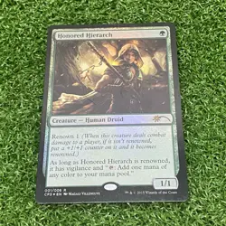 Honored Hierarch 001/006 Creature Human Druid Foil Promo MTG Magic the Gathering - Image 1