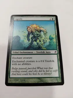 Magic the Gathering MTG Lorwyn LIGNIFY Near Mint x1 - Image 1