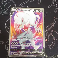 Pokemon TCG Hisuian Zoroark V SWSH297 Black Star Promo - Image 1