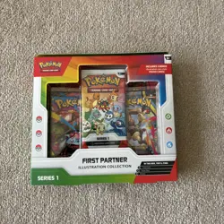 Pokemon First Partner Illustration Collection Series 1 Factory Sealed - Image 1
