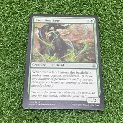 Evolution Sage Creature Elf Druid 159/264 MTG Magic the Gathering TCG 2019 - Image 1