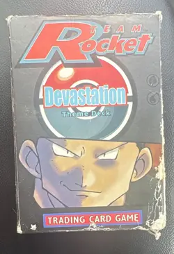 Wizards of the Coast Pokemon TCG Team Rocket Devastation Theme Deck 60 Cards - Image 1