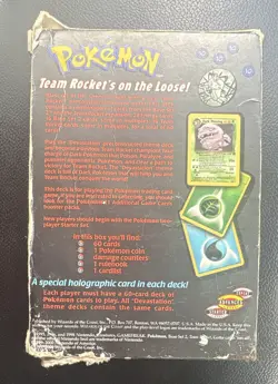 Wizards of the Coast Pokemon TCG Team Rocket Devastation Theme Deck 60 Cards - Image 2