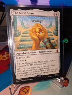 The Mind Stone 0021 Infinity Stone Mythic Non-Foil Magic Card MTG Marvel Avenger - Image 2