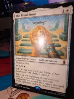 The Mind Stone 0021 Infinity Stone Mythic Non-Foil Magic Card MTG Marvel Avenger - Image 3