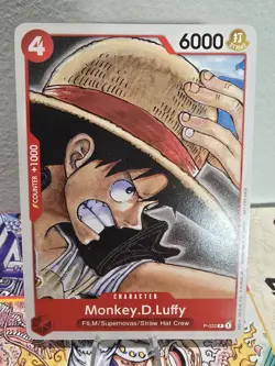 Monkey.D.Luffy One Piece Film Red Promo P-022 One Piece Promotion Card Near Mint - Image 1