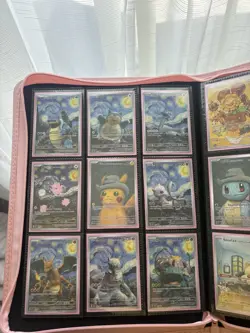Pokemon Van Gogh Inspired Custom Art Card Collection Set (18 Cards) (Sleeved) - Image 2