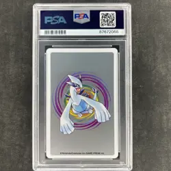 2000 Pokemon Silver Poker Playing Cards 4 Of Spades Furret Psa 10 #162c - Image 2
