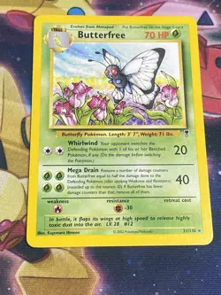 Butterfree - 21/110 - Pokemon Legendary Collection Rare Card LP - Image 1