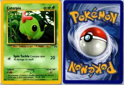 Pokemon Card - Caterpie 53/75 Neo Discovery Common Lightly Played - Image 3