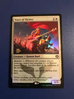 Voice of Victory Prerelease Cards Foil Free Shipping - Image 1