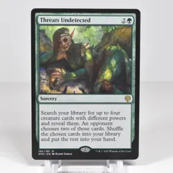 Threats Undetected 185/281 R DMU Dominaria United Rare NM 2022 Magic Card MTG - Image 1
