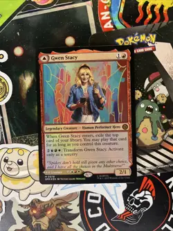 MTG Gwen Stacy (0078) *Non-Foil* Base Mythic Spider-Man SPM NM/MT - Image 1