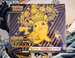 Pokemon TCG Surging Sparks Elite Trainer Box ETB New Factory Sealed - Image 1