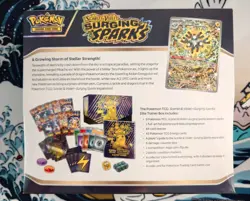 Pokemon TCG Surging Sparks Elite Trainer Box ETB New Factory Sealed - Image 3