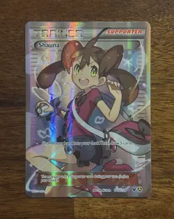 Pokemon TCG Shauna 111A/124 Promo Holo Full Art XY Premium Collection Box 2017 - Image 1