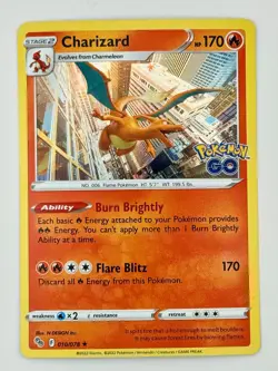🇨🇦 Charizard Holo Rare Pokemon GO 010/078 NM Pokemon TCG - Image 1
