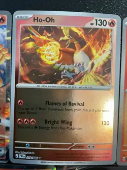 5 Ho-oh pokemon TCG mix Lot Collection set Legendary Bird 🐦‍🔥🔥😍😍 - Image 3