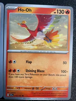 5 Ho-oh pokemon TCG mix Lot Collection set Legendary Bird 🐦‍🔥🔥😍😍 - Image 4