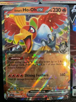 5 Ho-oh pokemon TCG mix Lot Collection set Legendary Bird 🐦‍🔥🔥😍😍 - Image 5