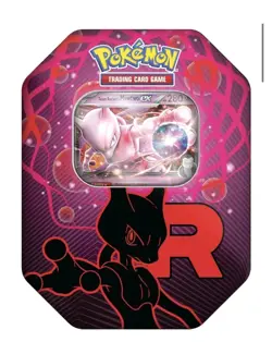 Pokemon TCG: Team Rocket's Mewtwo Ex Tin - Destined Rivals - Brand New x2 - Image 1