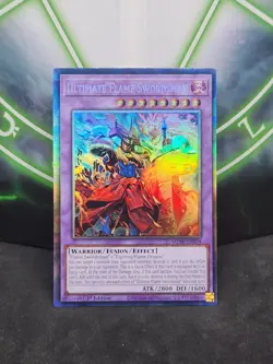 Yugioh Ultimate Flame Swordsman MZMI-EN004 Collector's Rare 1st Edition NM - Image 1