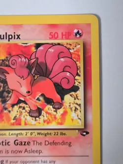 Pokemon TCG Brock's Vulpix Gym Challenge Card 37/132 1st Edition LP Vintage WOTC - Image 5