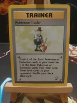 Pokemon TCG Pokemon Trader Base Set 2 106/130 Regular Unlimited Rare - Image 1