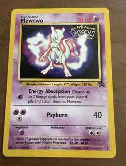 Mewtwo Movie Promo 03/53 Wotc Promo 70 HP Regular Ken Sugimori English - Image 1