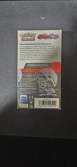 Pokemon TCG Scarlet and Violet Base Set Half Booster Box (18 Boosters) - Image 3