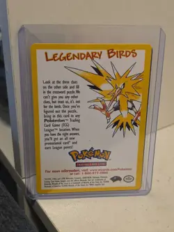 Pokemon Black Star Movie Promo 21 Moltres Legendary Bird NM Condition - Image 2