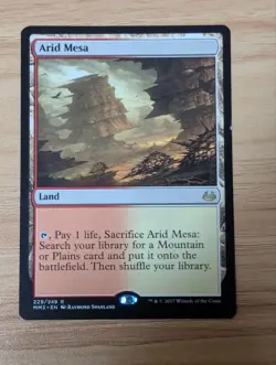MTG Modern Masters Arid Mesa Lightly Played in Excellent Condition! - Image 1