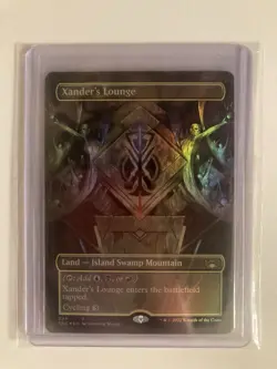 MTG Xander’s Lounge - (Borderless) Foil - Streets of New Capenna (SNC) #294 - Image 3