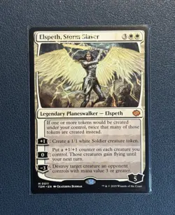 MTG Elspeth, Storm Slayer - Tarkir: Dragonstorm - TDM - Near Mint+ Condition - Image 1