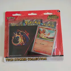 Pokemon TCG Mega Evolution Ascended Heroes Tech Sticker Collection Charmander - Image 1