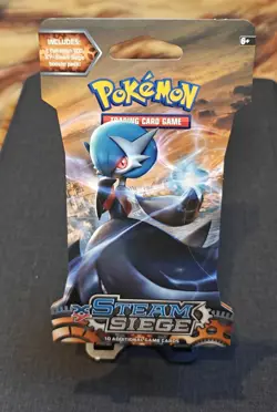 Pokemon XY Steam Siege Sleeved Booster Pack New Sealed TCG Seige - Image 1