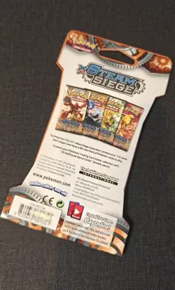 Pokemon XY Steam Siege Sleeved Booster Pack New Sealed TCG Seige - Image 4